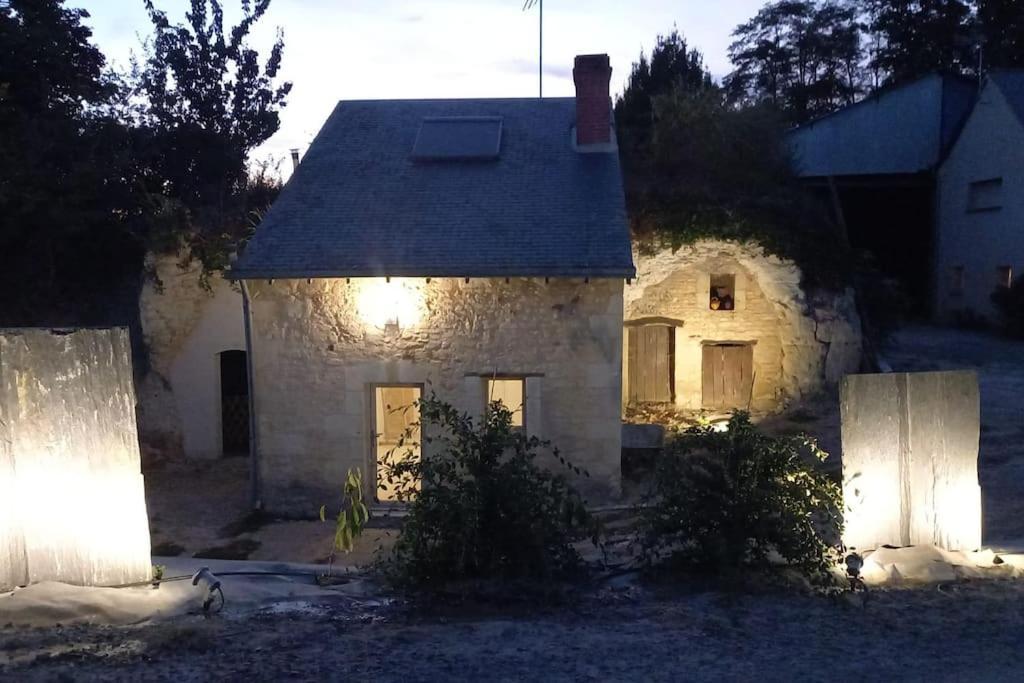 Maison 2-3 Pers Semi-Troglodyte Angers-Saumur Louresse-Rochemenier Exterior foto