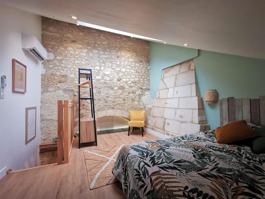 Maison 2-3 Pers Semi-Troglodyte Angers-Saumur Louresse-Rochemenier Exterior foto